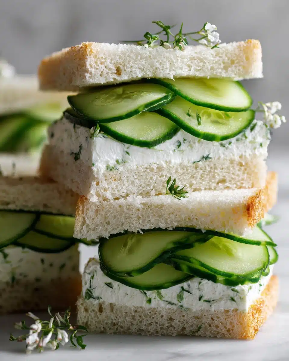 Cucumber Tea Sandwiches