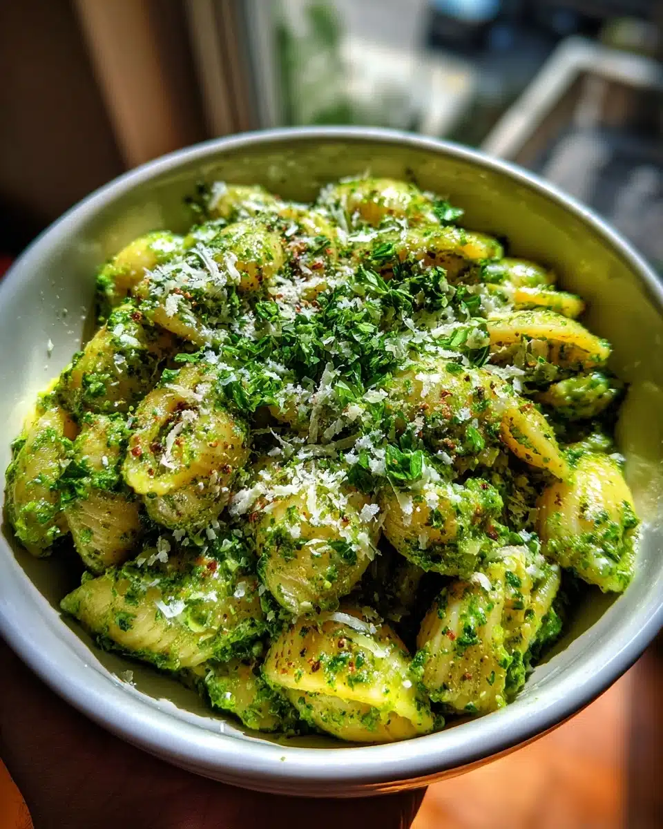 Green Pesto Pasta — The 15-Minute St. Patrick's Day Dinner That's All GREEN