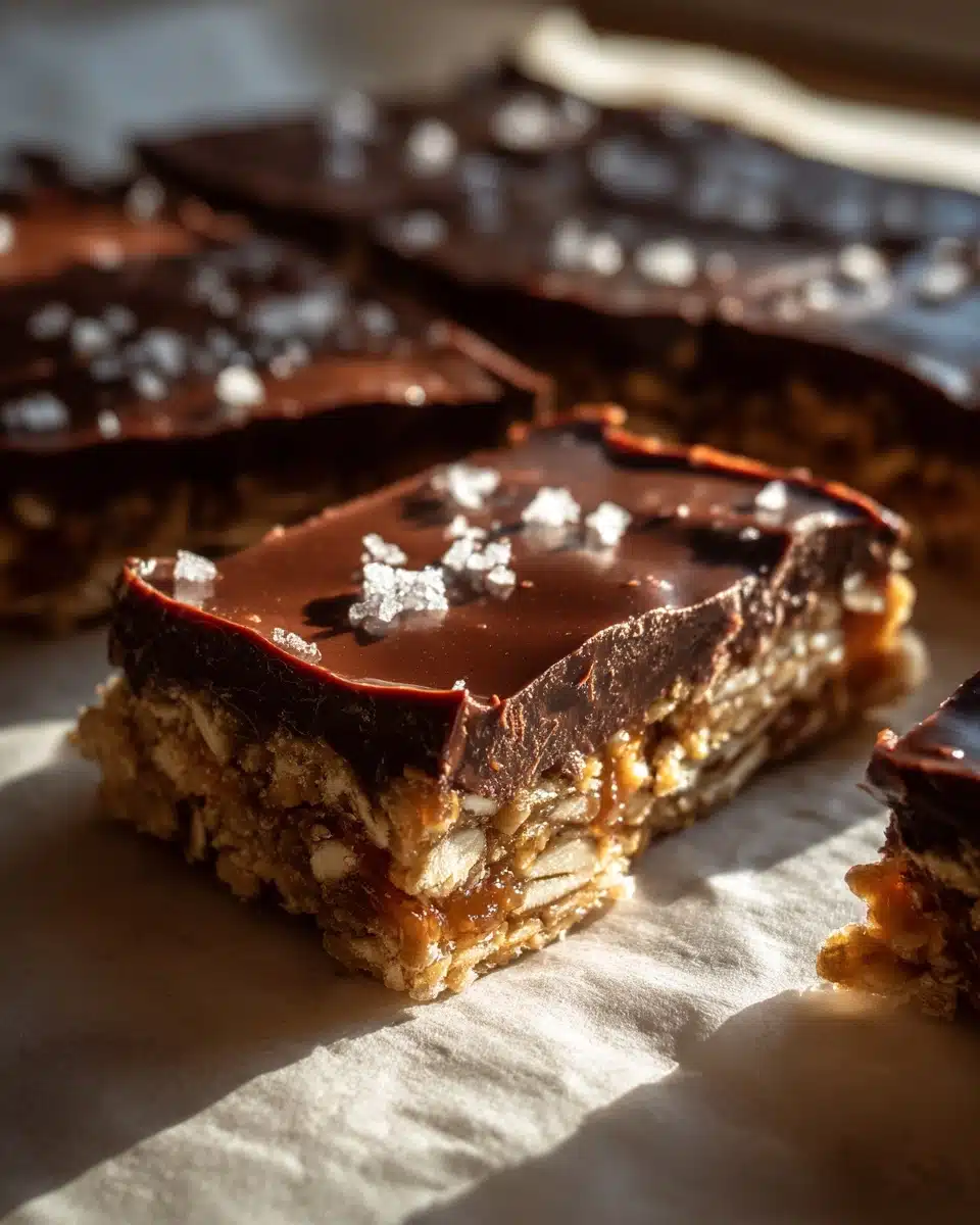Heavenly Hunks Copycat Recipe – Chewy Oat Chocolate Bars