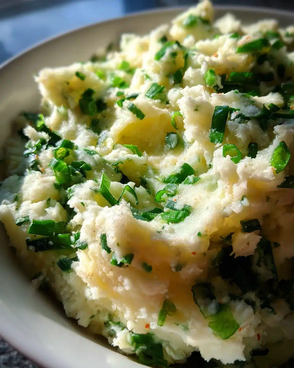 Irish Champ – Creamy Irish Mashed Potatoes