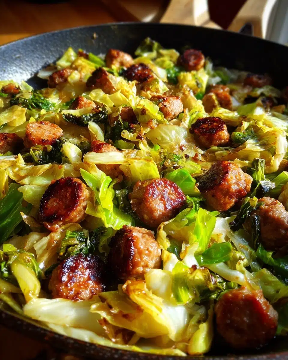 Keto Cabbage & Sausage Skillet — A One-Pan St. Patrick's Day Dinner in 15 Minutes