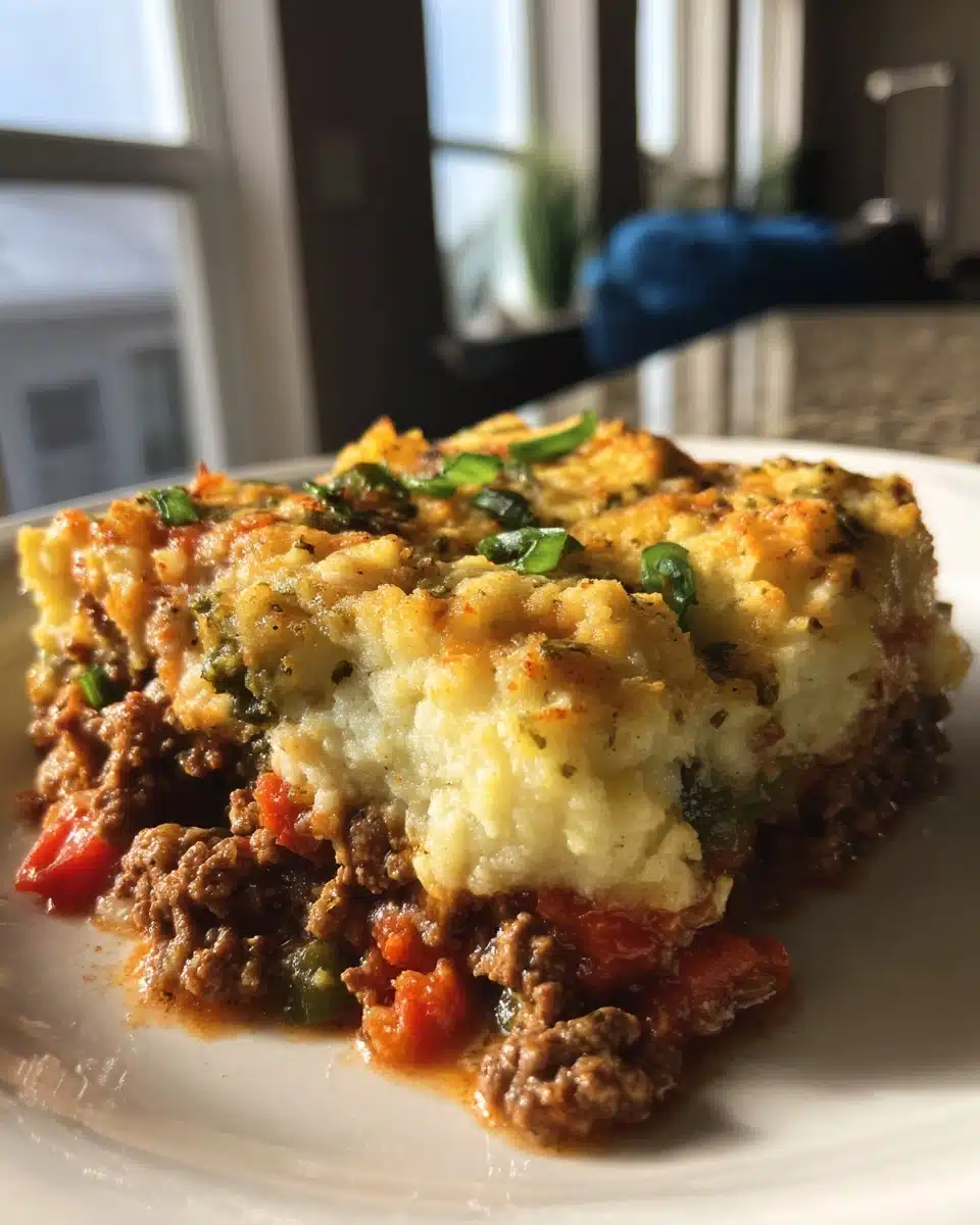 Low-Carb Shepherd's Pie with Cauliflower Mash — Nobody Will Miss the Potatoes!