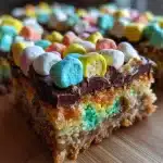 Lucky Charm Earthquake Cake Bars — A Fun St. Patrick's Day Treat for Kids & Adults