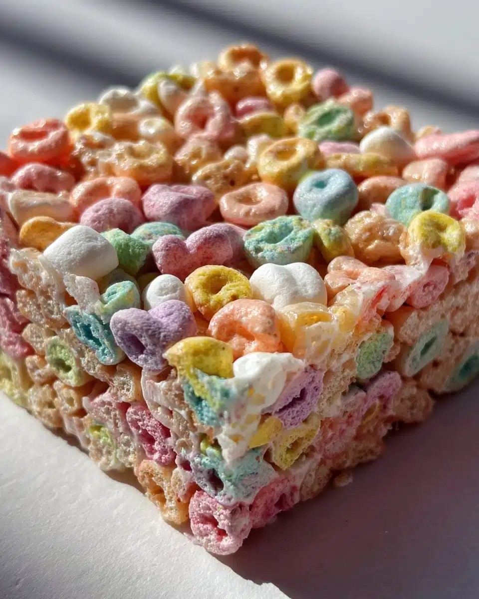 Lucky Charms Marshmallow Treats