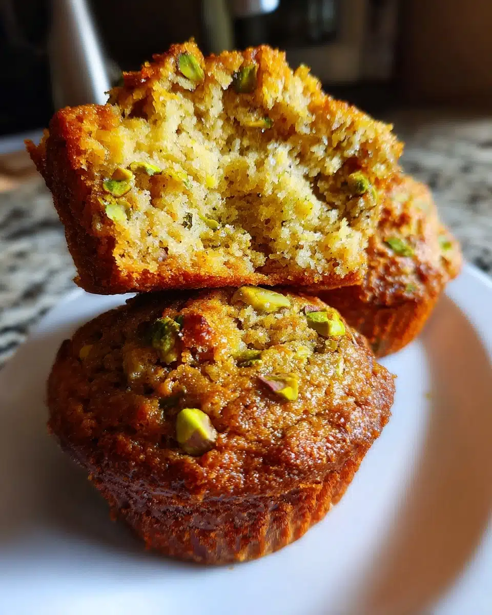 Pistachio Muffins