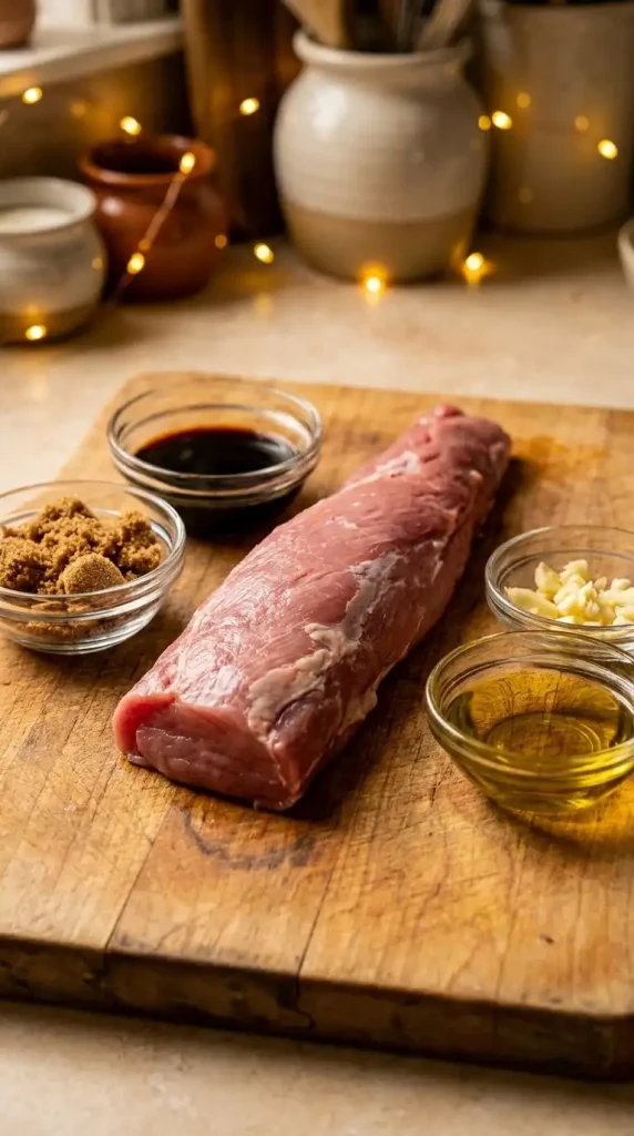 Brown Sugar Garlic Pork Tenderloin: Easy 5-Ingredient Recipe! 86 Pork tenderloin ingredients on c… 202605141226