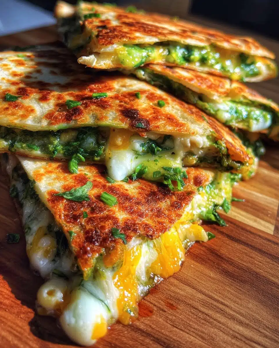 Shamrock Quesadillas