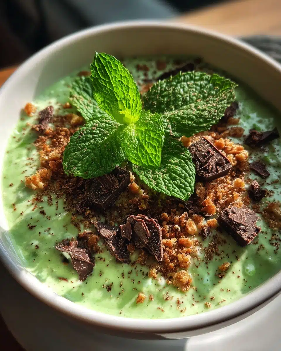 Shamrock Shake Overnight Oats — Minty, Green & High-Protein (No Cooking Needed!)