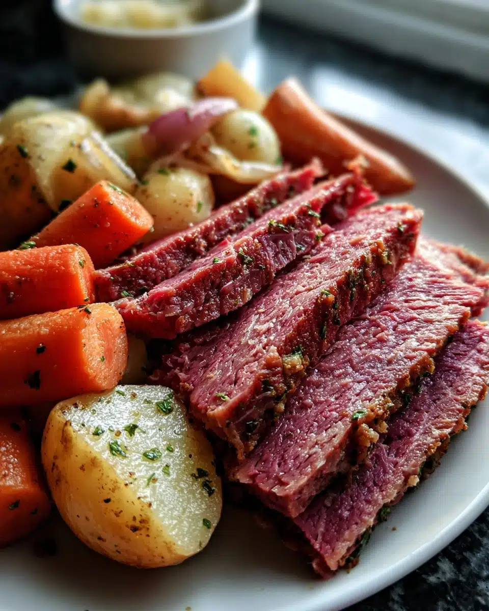 Sheet Pan Corned Beef Dinner