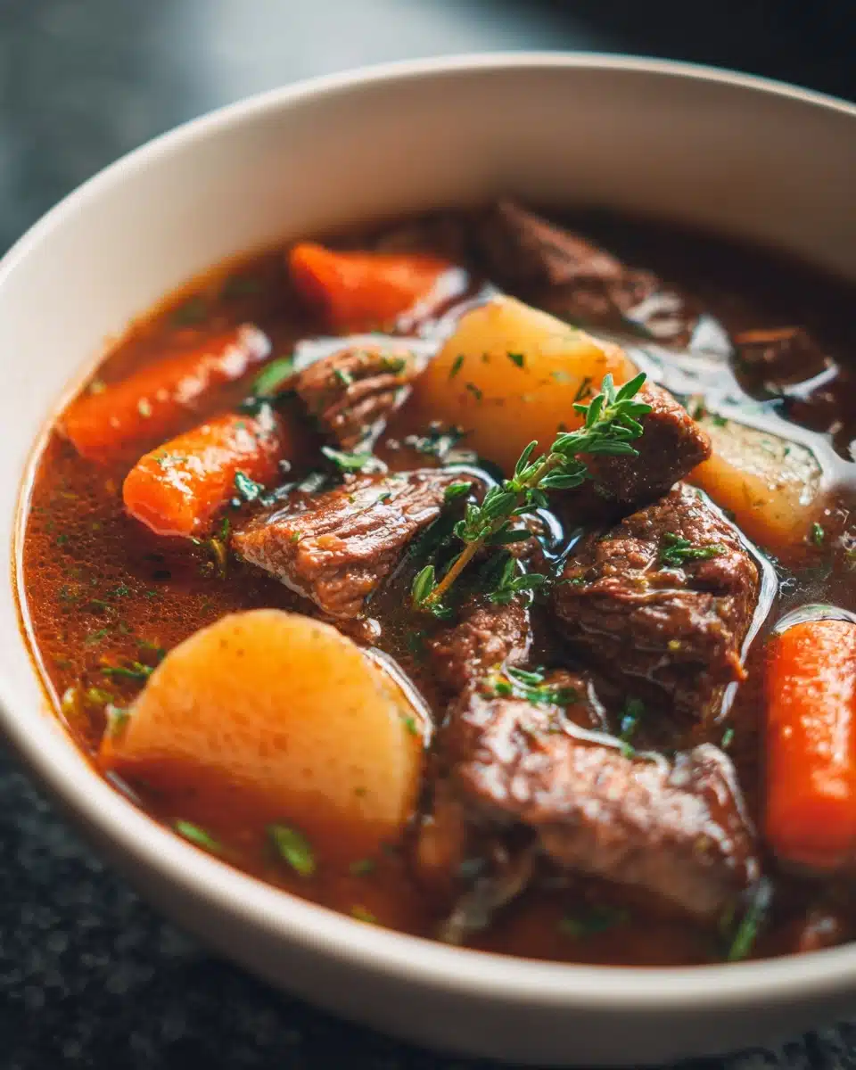 Slow Cooker Irish Lamb Stew