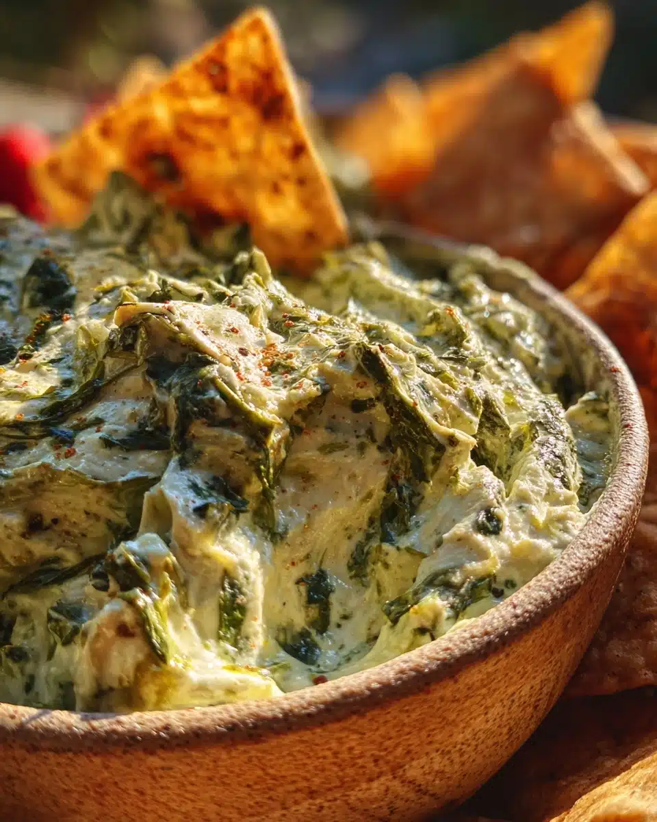 Spinach Artichoke Dip (Green Party Dip)