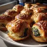 Spinach & Feta Puff Pastry Bites