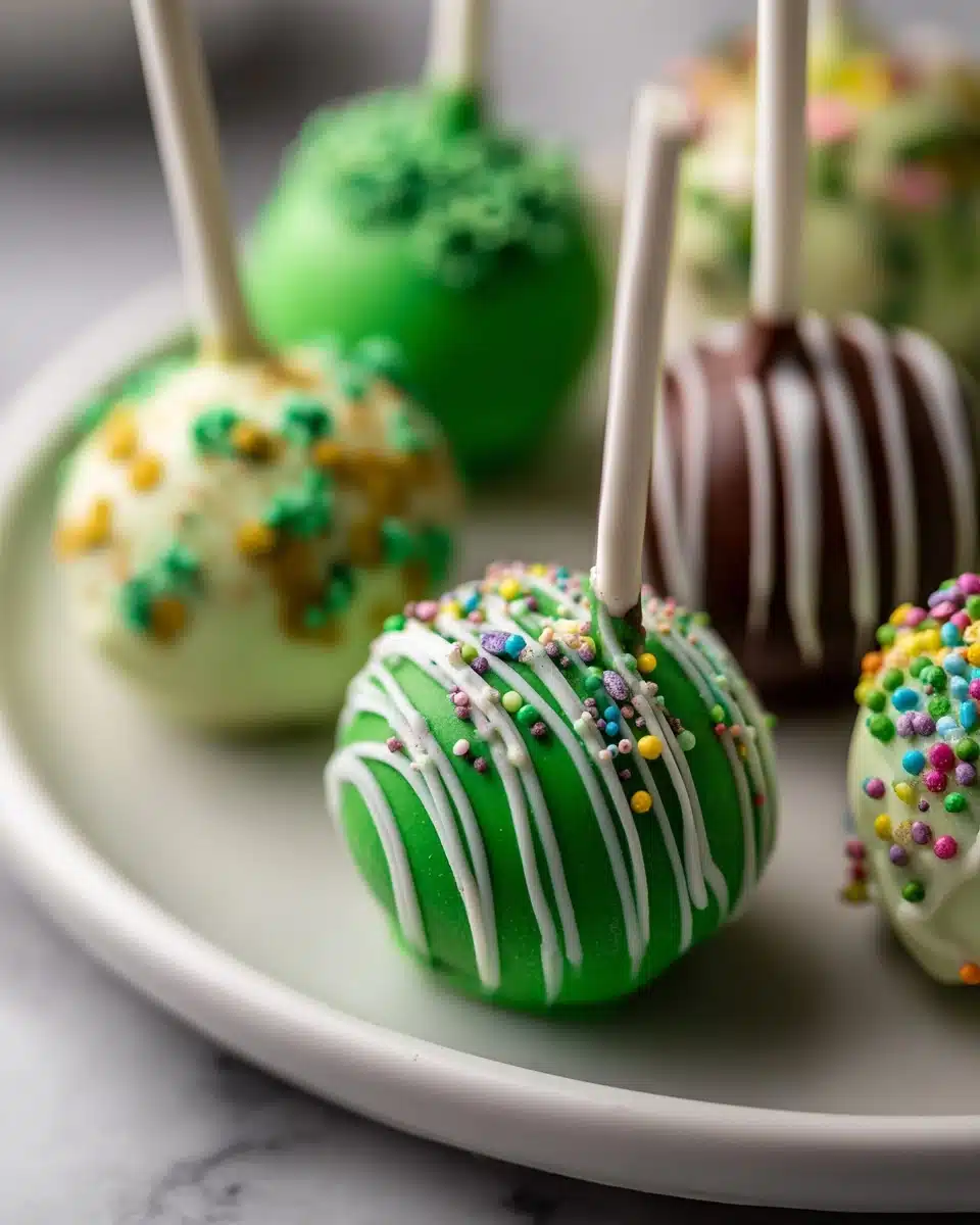 St. Patrick’s Day Cake Pops