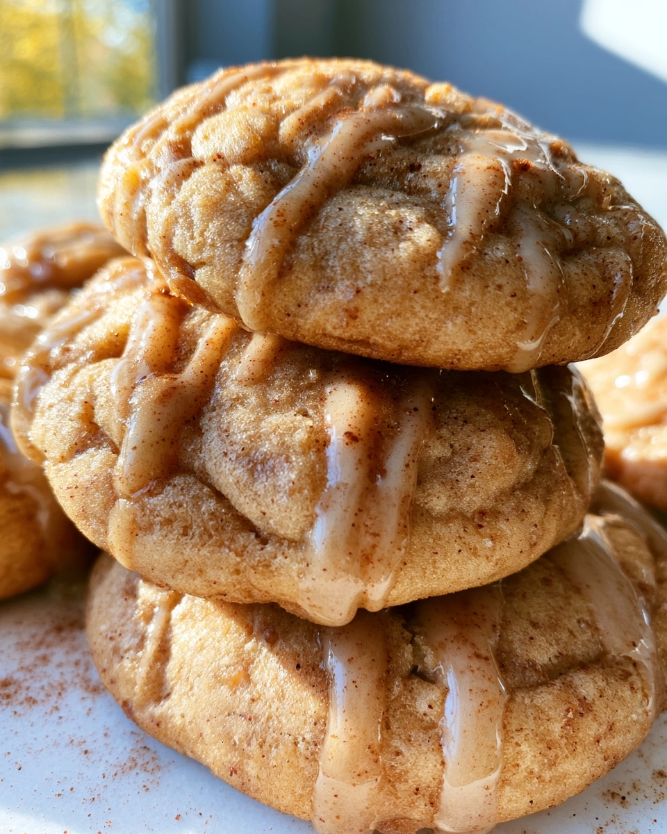 Apple Cider Cookies — Chewy Apple Cider Cookies With Cinnamon Glaze