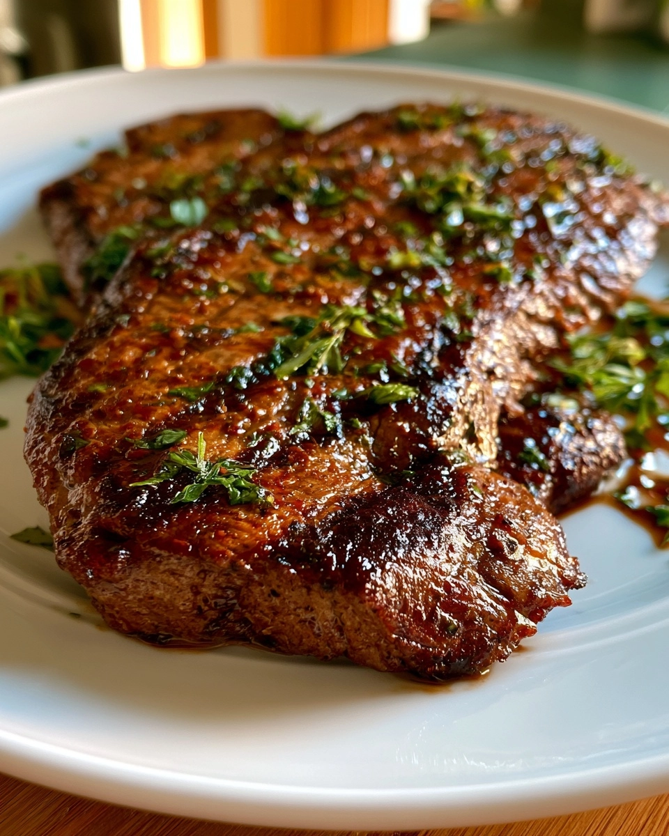 Balsamic Herb Flank Steak