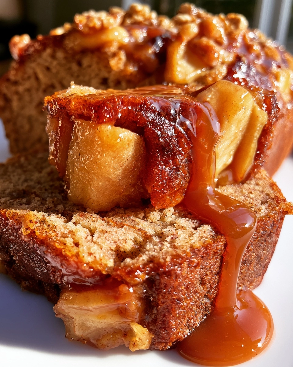 Caramel Apple Bread — Caramel Apple Bread That Drips Down the Slice