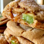 Caramel Apple Cookies: Delight in Cozy Flavor Tonight! 84 Caramel Apple Cookies — Caramel-Stuffed Apple Cookies for Cool Nights