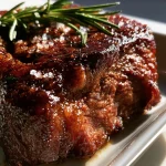 Flat Iron Steak With Rosemary Marinade