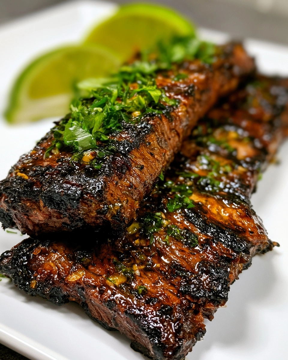 Garlic Lime Skirt Steak