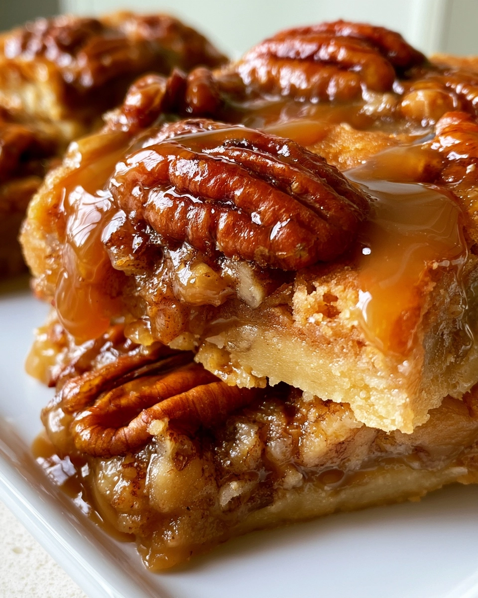 Pecan Pie Bars — Pecan Pie Without Rolling a Single Crust