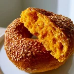 Pumpkin Sourdough Bagels