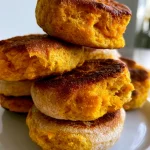 Pumpkin Sourdough English Muffins