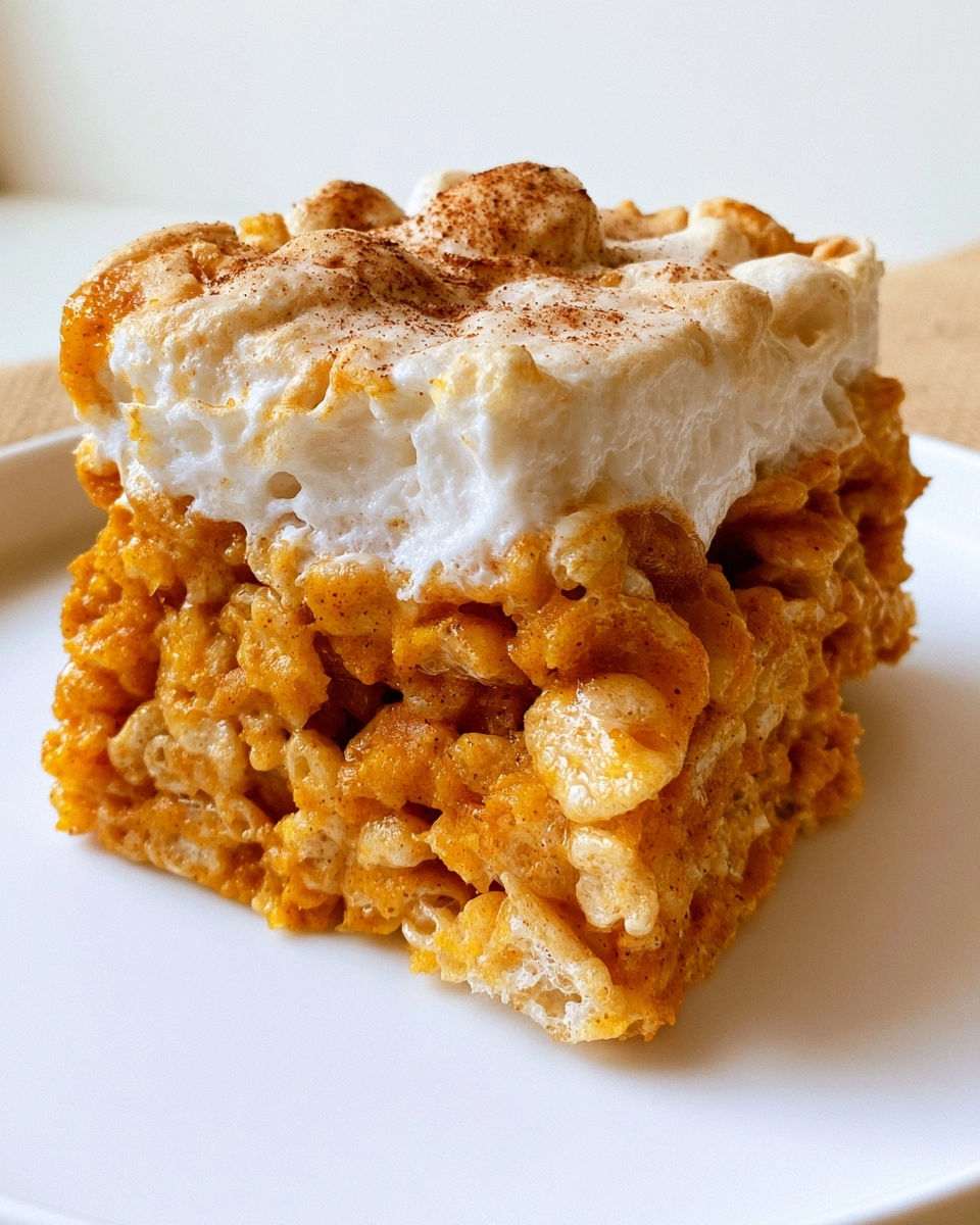 Pumpkin Spice Rice Krispie Treats — The No-Bake Fall Treat in 15 Minutes