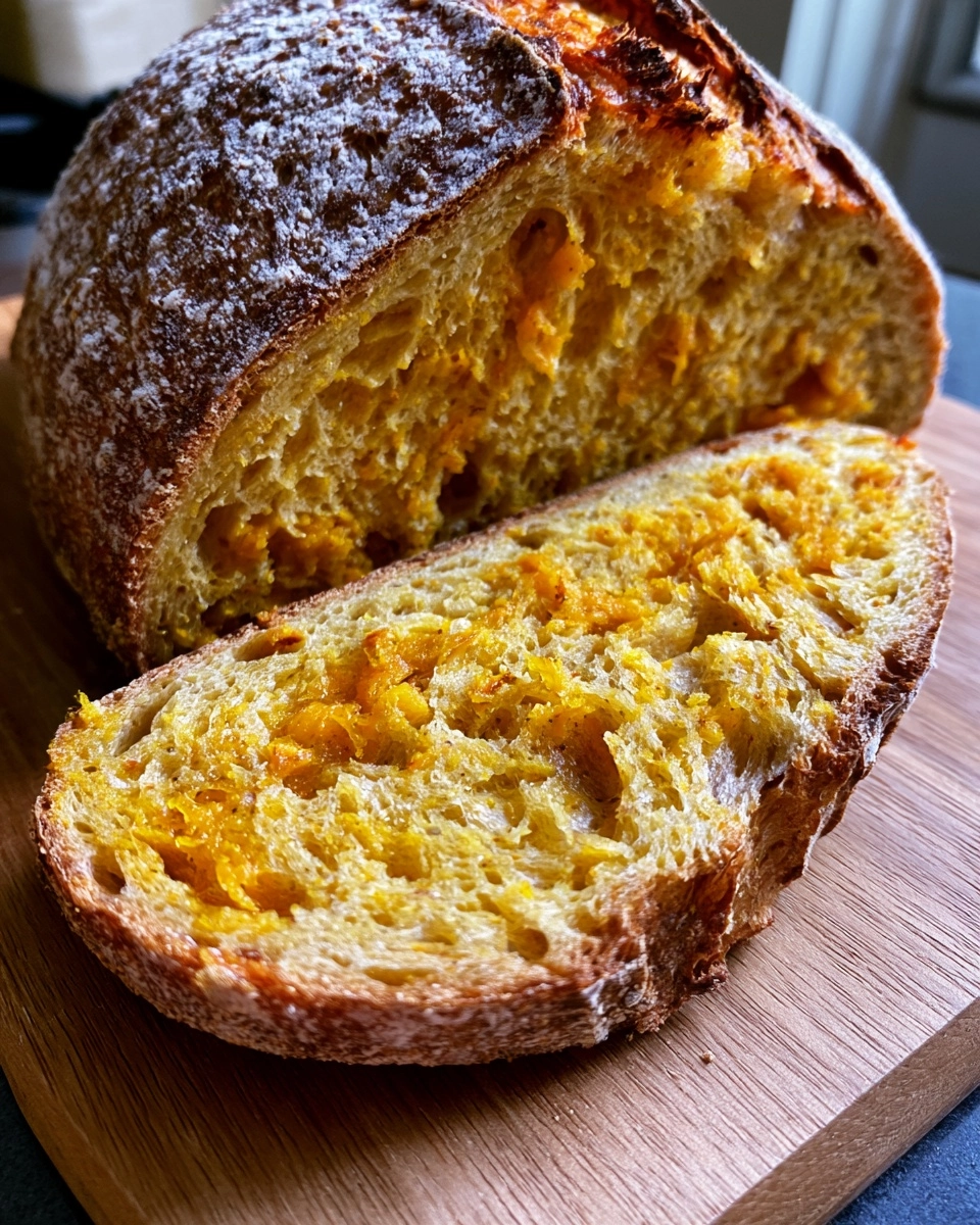 Pumpkin Spice Sourdough Bread