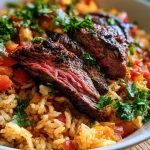 Skirt Steak Rice Bowls