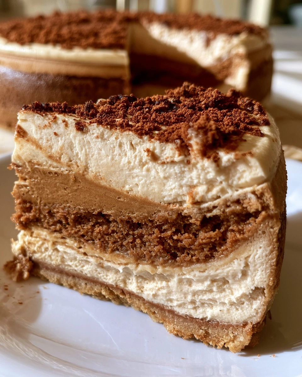 3-Ingredient Coffee Protein Cheesecake