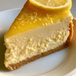 3-Ingredient Lemon Protein Cheesecake