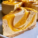 3-Ingredient Mango Protein Cheesecake