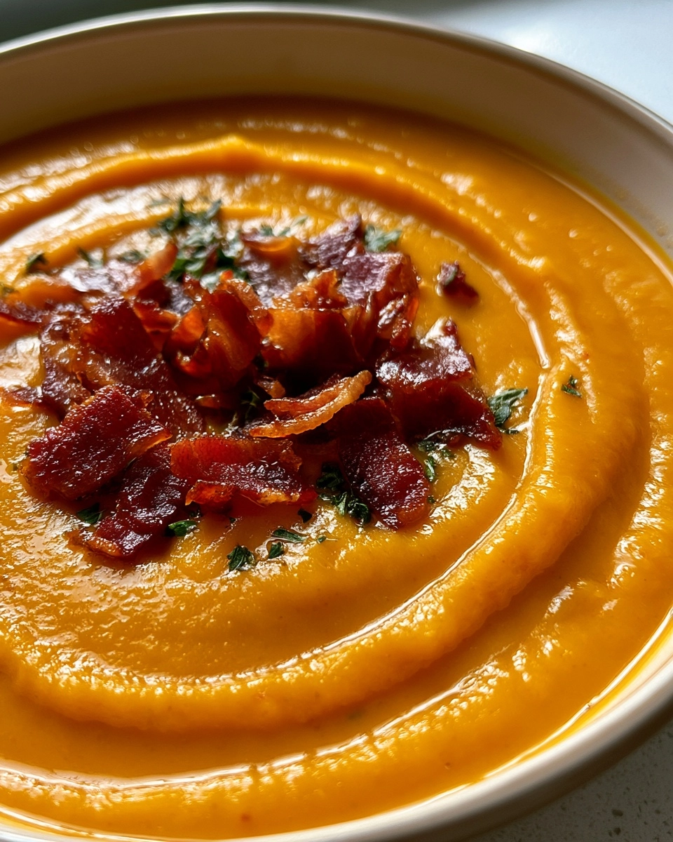 Bacon Butternut Squash Soup for a Hearty Fall Meal