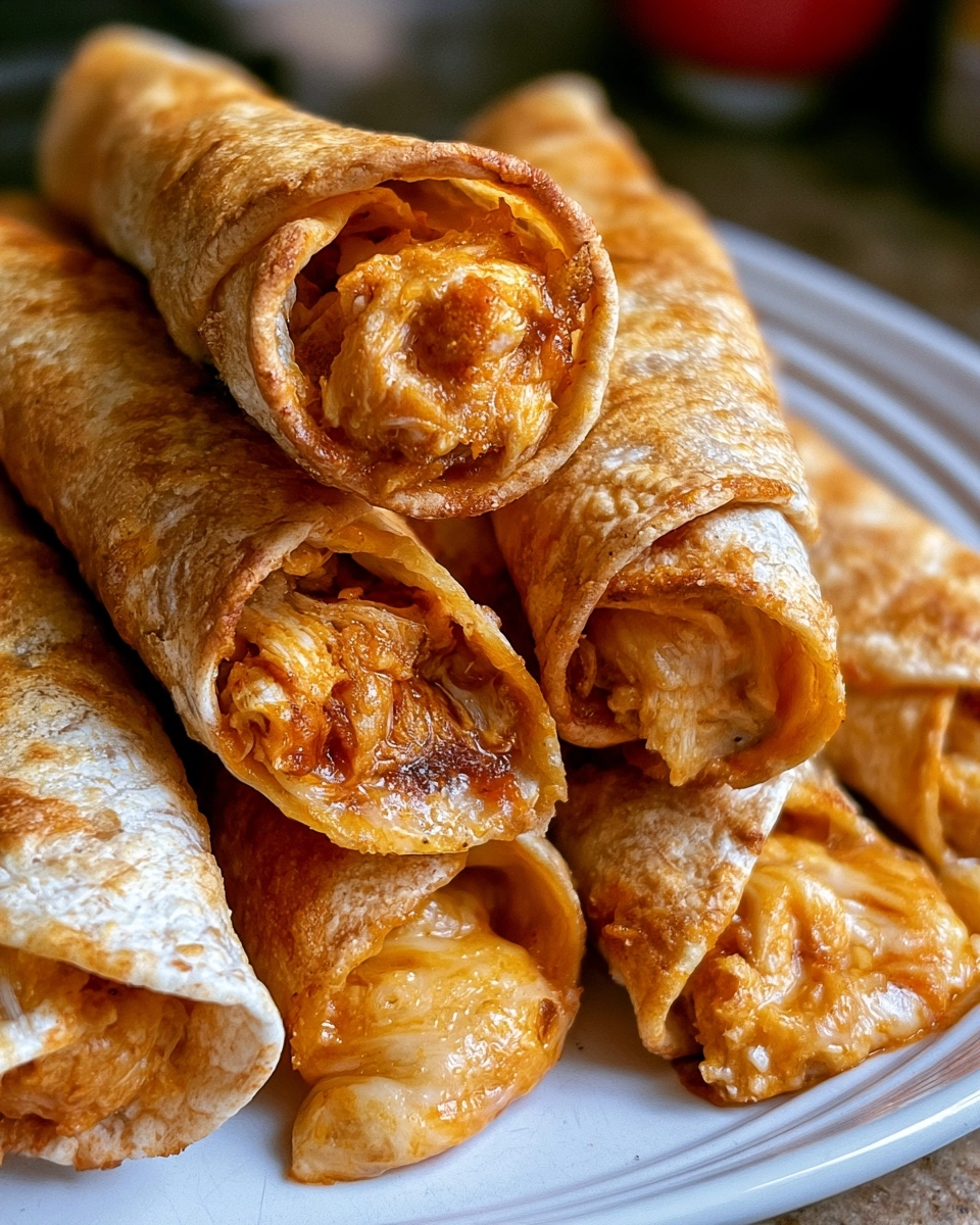 Buffalo Chicken Taquitos