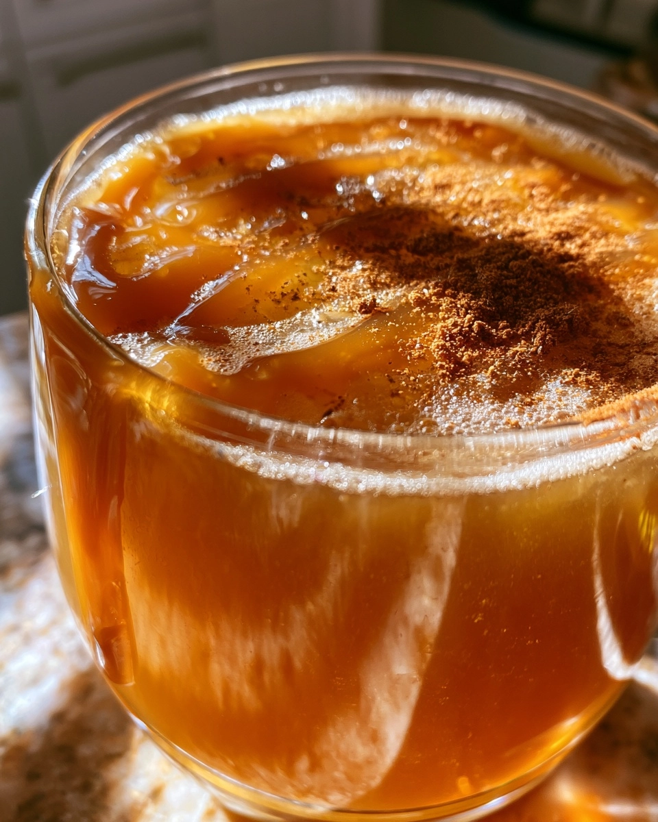 Caramel Apple Cider Cocktail That Tastes Like Fall!