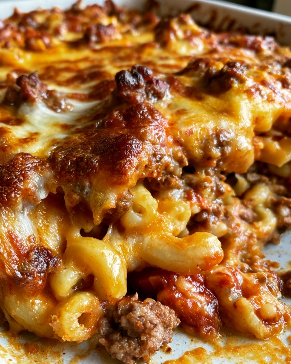 Cheeseburger Casserole