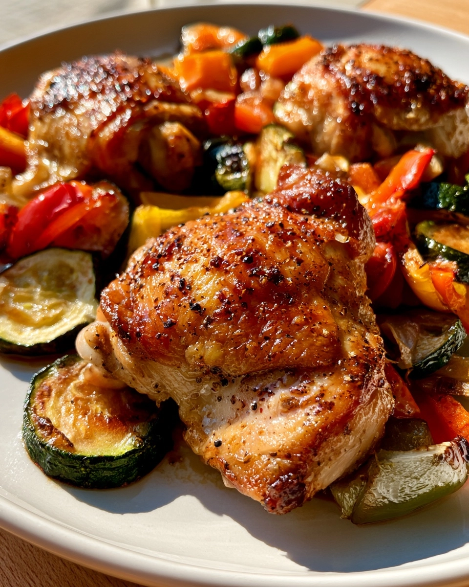 Chicken and Veggie Sheet Pan Dinner