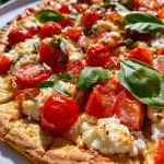 Cottage Cheese Flatbread Pizza