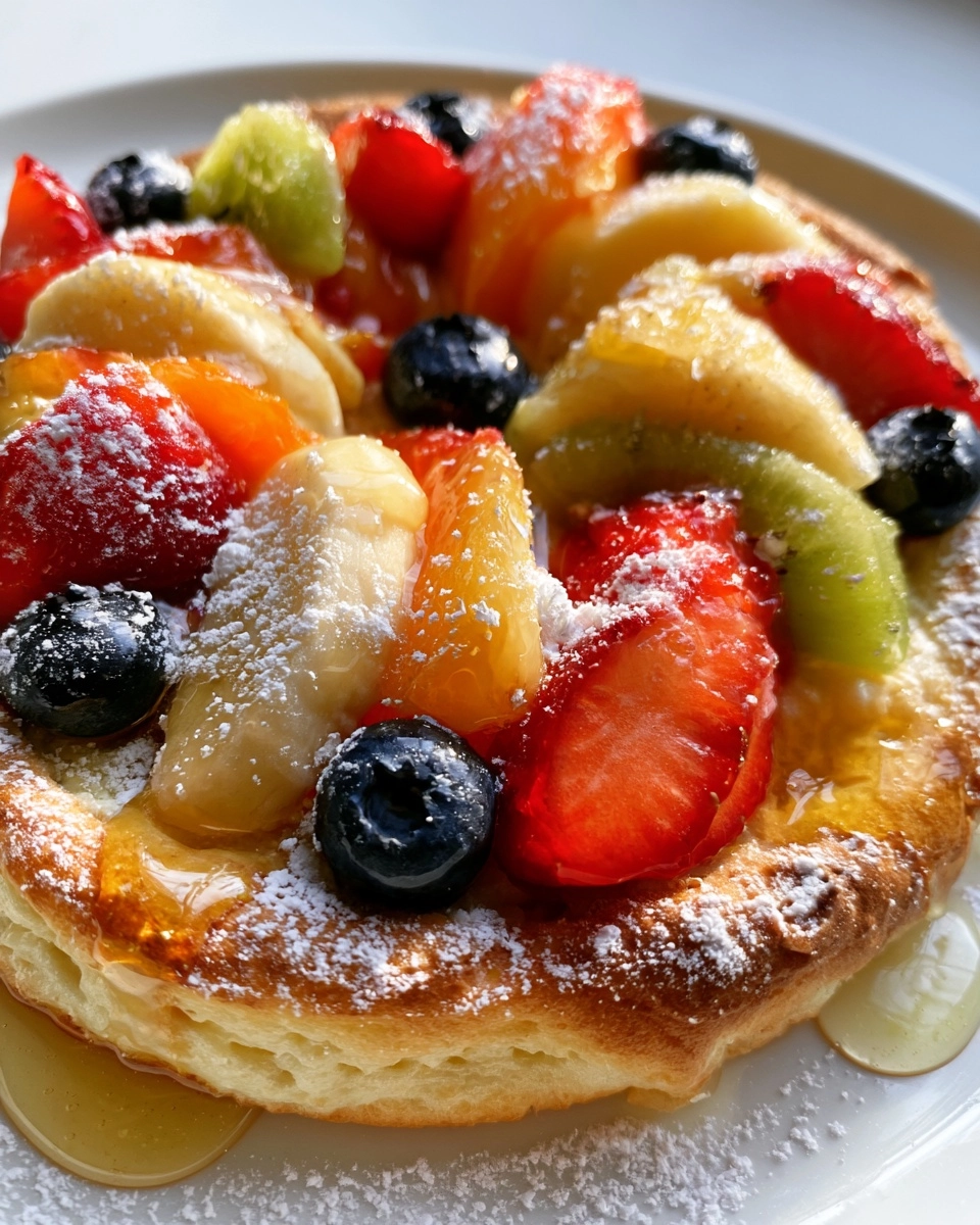 Cottage Cheese Flatbread (sweet version)
