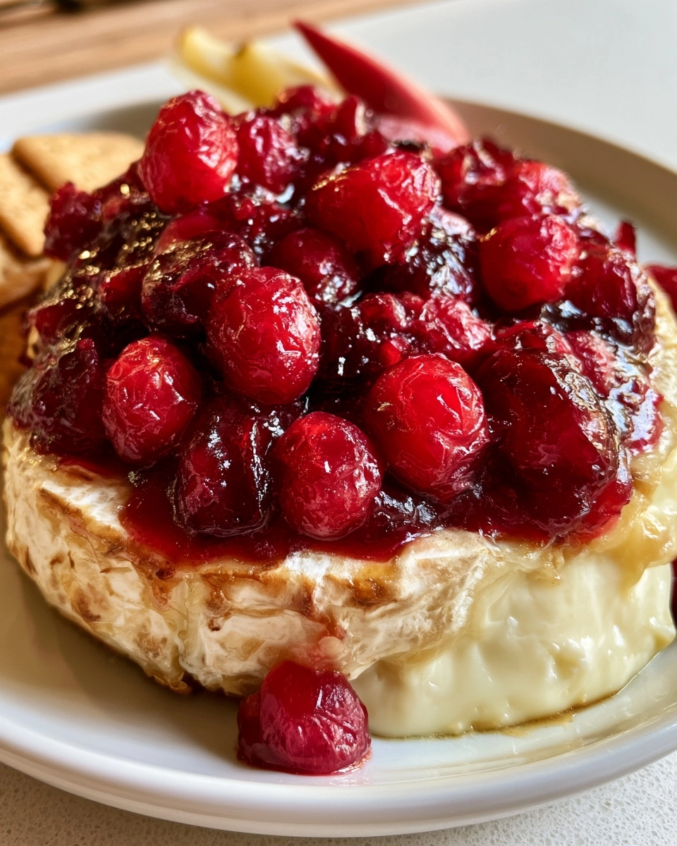 Cranberry Baked Brie