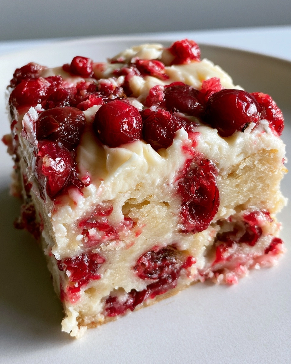 Cranberry Bliss Bars