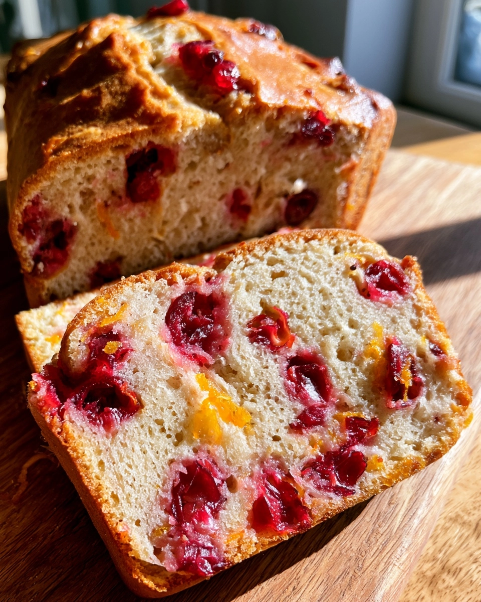 Cranberry Orange Bread That Brightens Any Fall Table!