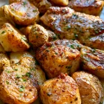 Garlic Parmesan Chicken and Potatoes
