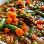 Hamburger Vegetable Soup: A Deliciously Healthy Recipe! 117 Hamburger Vegetable Soup