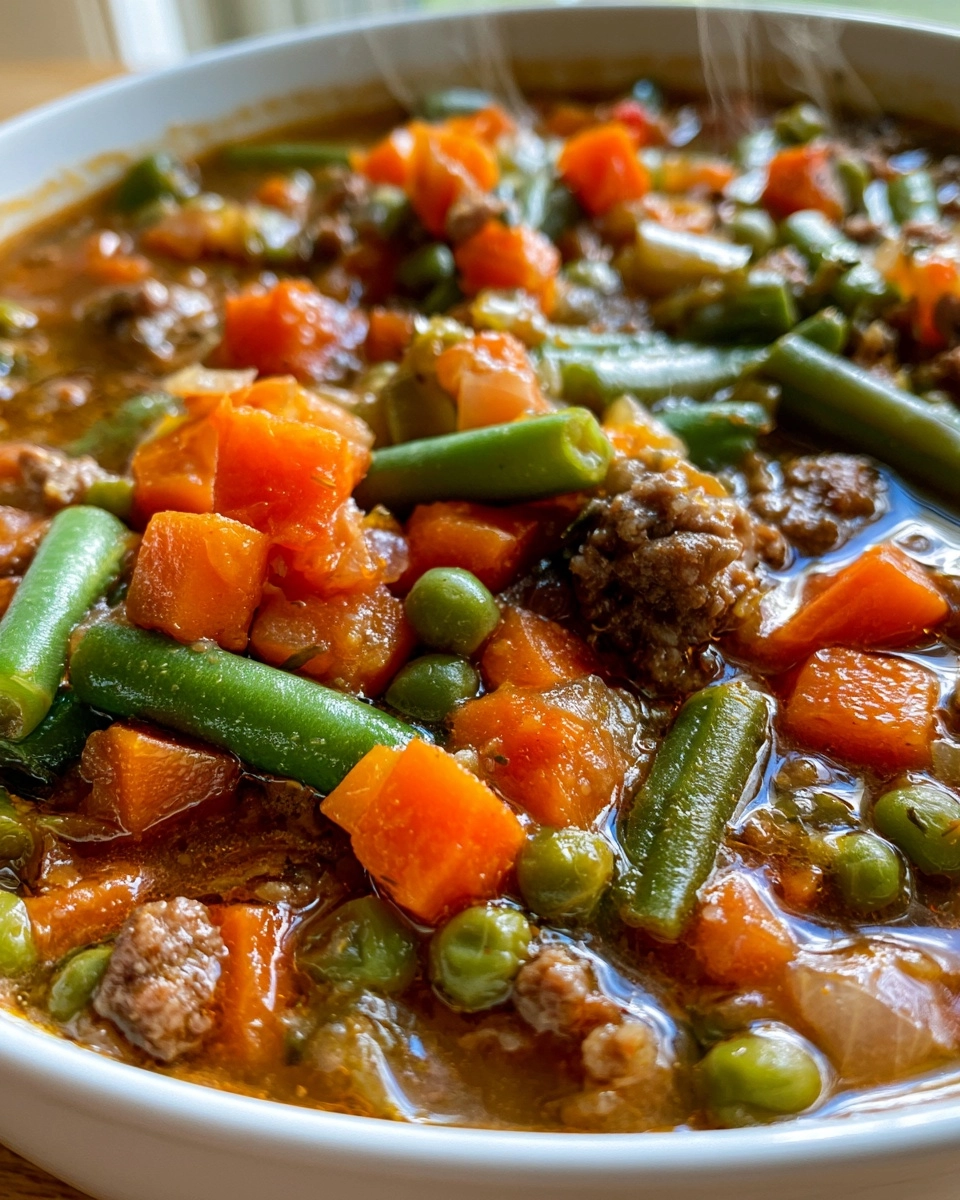 Hamburger Vegetable Soup