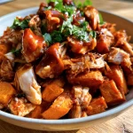 High-Protein BBQ Chicken Sweet Potato Bowls That Delight! 107 High-Protein BBQ Chicken Sweet Potato Bowls
