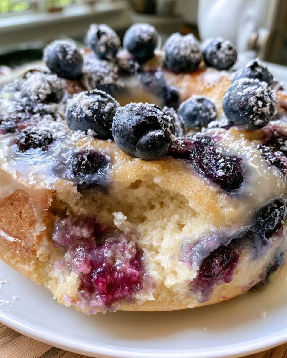 High-Protein Blueberry Donuts (baked)