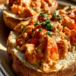 High-Protein Buffalo Chicken Stuffed Potatoes