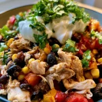 High-Protein Chicken Burrito Freezer Bowls
