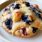 High-Protein Lemon Blueberry Cookies